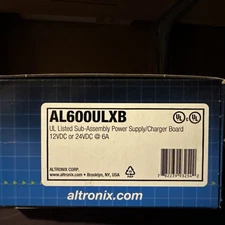 Altronix AL600ULXB Power Supply Charger - (SEALED)