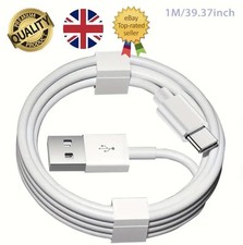 USB A Charger USB to USB C Fast Charge Cable Braided iPhone 16 15 Samsung 1m 