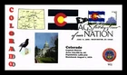 DR JIM STAMPS US COVER COLORADO FLAGS OF OUR NATION FIRST DAY ISSUE