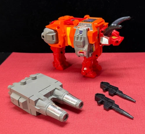 Vintage Takara 1986 ☆ Transformers ☆ G1 Predacon TANTRUM Figure - Japan