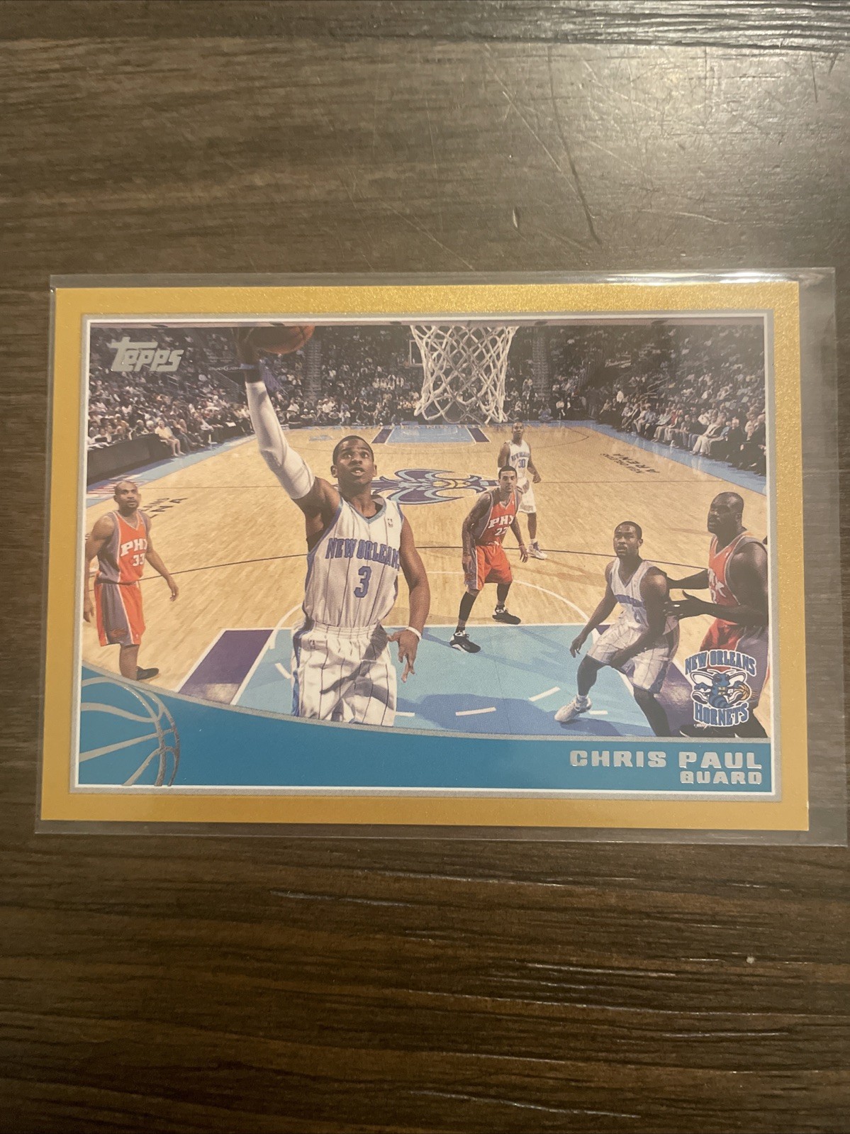 2009-10 Topps #185 Chris Paul Gold Border Parallel SP #'d /2009