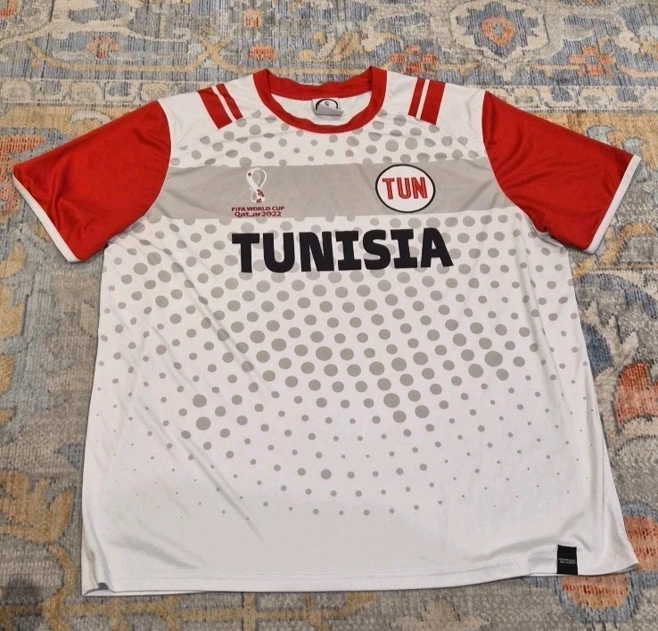 2022 FIFA World Cup TUNISIA Soccer Shirt Jersey XXL | eBay