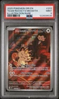 2025 POKEMON DRI EN-DESTINED RIVALS ILLUSTRATION RARE TEAM ROCKET'S MEOWTH PSA 9