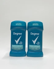 Degree Men Antiperspirant Deodorant Stick Cool Comfort 48H 2.7 Oz Each ( Pack 2)