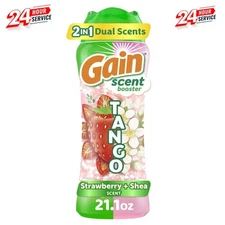Gain Tango 2-in-1 Dual Scent In-Wash Laundry Scent Booster Beads, Strawberry & S