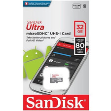 Share SanDisk Ultra Micro SD 32GB 64GB 128GB C10 SDHC SDXC Memory Card & Adapter