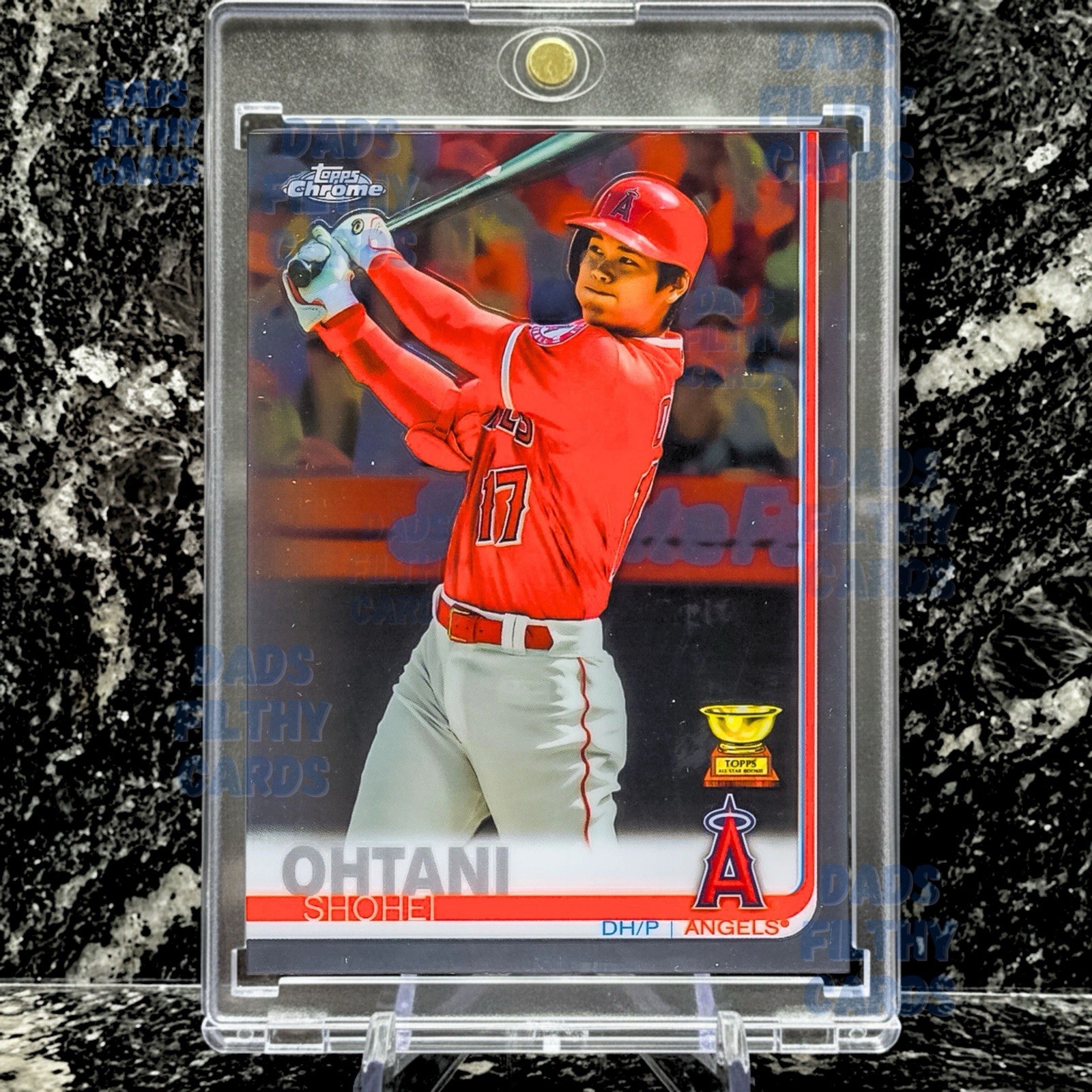 Shohei Ohtani RARE ROOKIE RC TOPPS CHROME INVESTMENT CARD MVP ANGELS MINT