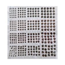Set of Realistic Fish Eyes for Fly Tying Materials Includes 336 Pieces