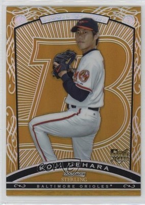 2009 Bowman Sterling Gold Refractor /50 Koji Uehara #BS-KU Rookie RC 1o52