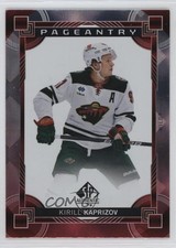 2024-25 SP Authentic Pageantry Red Kirill Kaprizov #P-47 1e5k