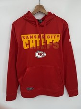 NFL Apparel New Era Kansas City Chiefs Sweatshirt Red Sweatshirt Hoodie Medium