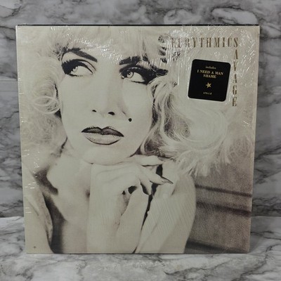 Eurythmics Savage 1987 LP RCA Records Indianapolis Press In Shrink VG 6794-1-R-A
