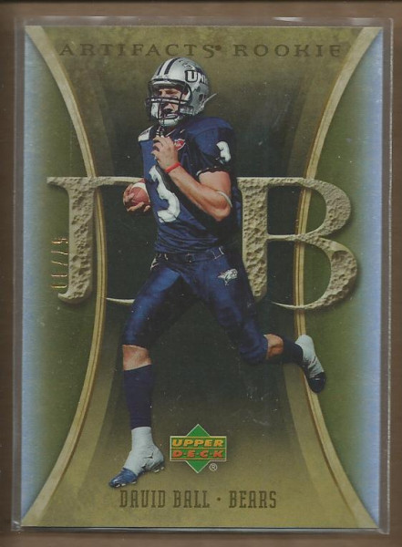 2007 Artifacts Gold #116 David Ball /99  FB