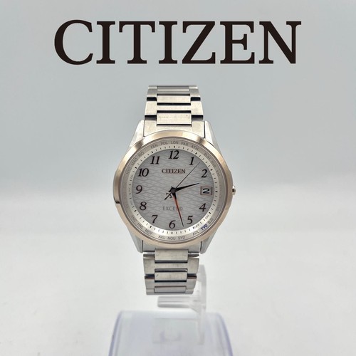 Citizen Exceed H149-T027593 Édition Limitée Eco-Drive Blanc SLV Solaire Montre - Photo 1 sur 10