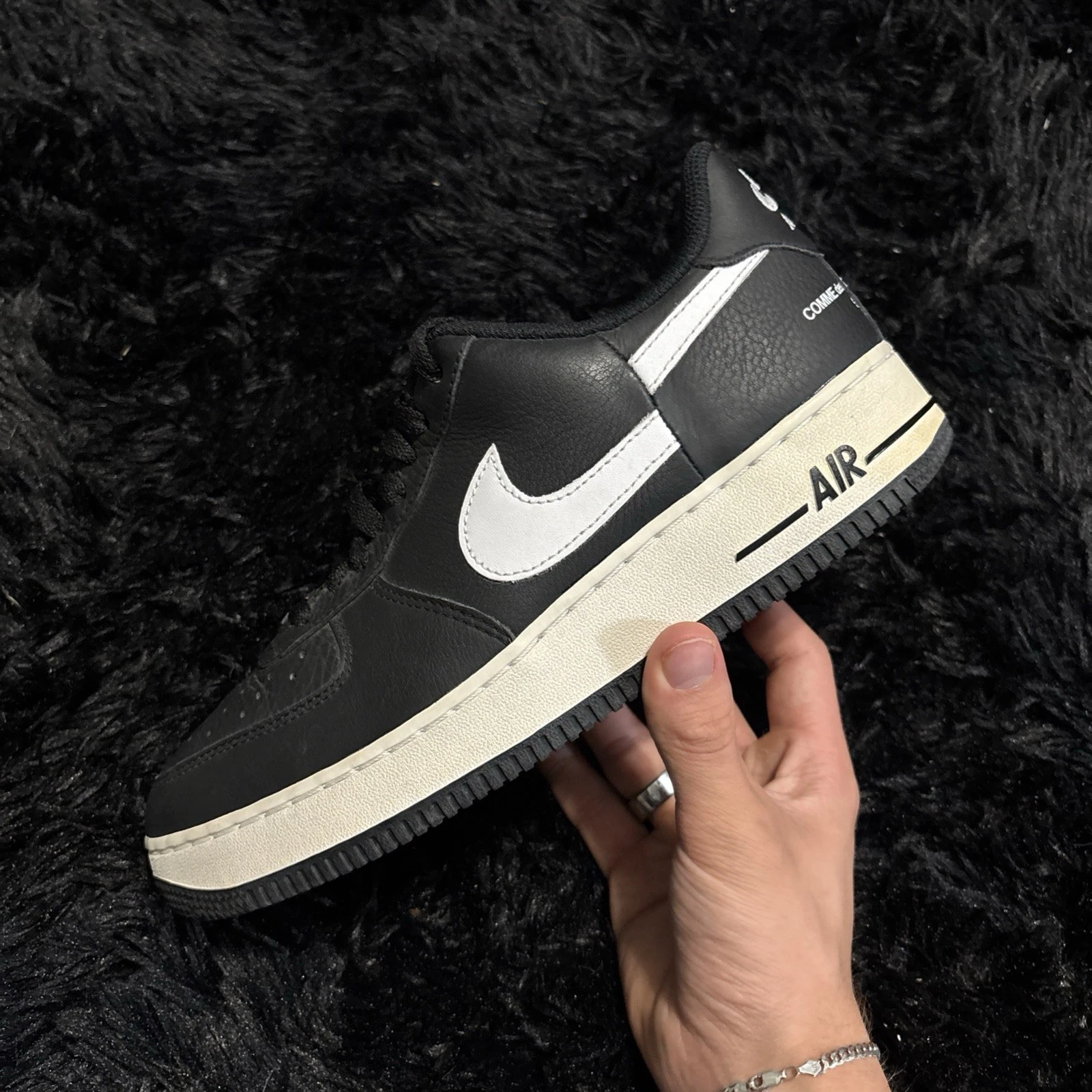 Nike Air Force 1 Low Supreme x Comme Des Garçons AR7623 001 homme taille 9