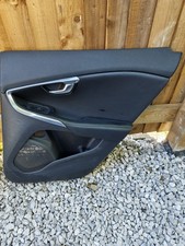 Volvo V40 Right Driver OS Rear Door Card Panel 1319941 MK3 2012-2020~