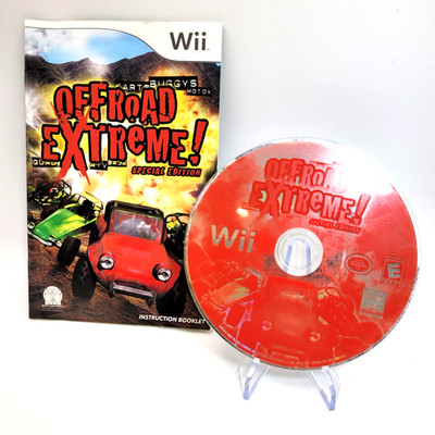Offroad Extreme! Special Edition Includes Manual - TESTED Wii Game NO COVER ART