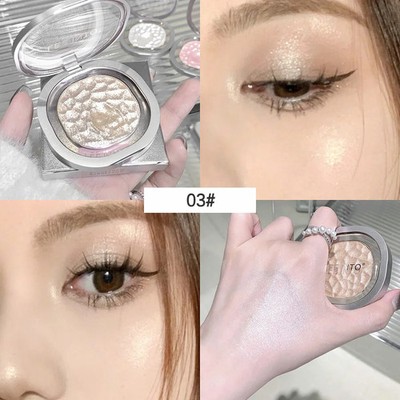 Hervorhebungspuder Perlglanz Highlighter Palette weiche Textur langanhaltend