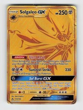 Solgaleo GX 173/156 Holo Secret Rare Ultra Prism Pokemon 2018 Heavily Played on eBay