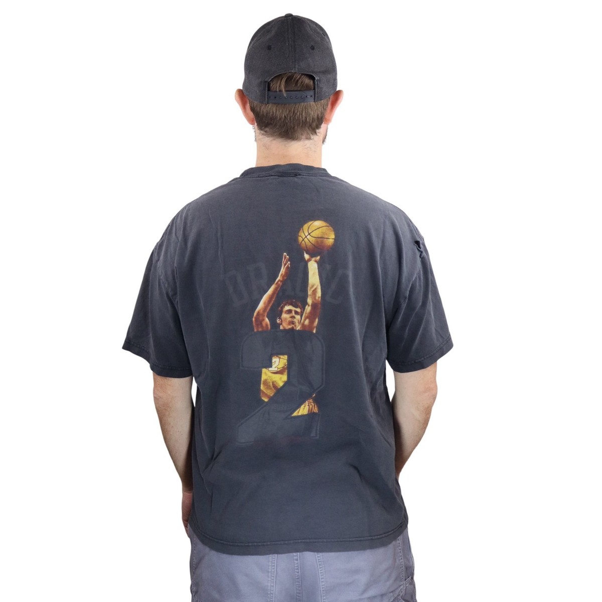 Vintage Goran Dragic The Dragon Phoenix Suns Shirt Mens LMajestic NBA 2000s Tee View 2