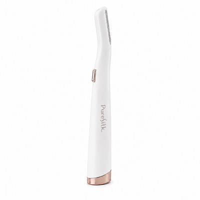 Pure Silk Dermaplane Facial Exfoliator Hair Remover LED Light + 6 Extra Blades