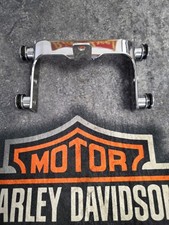 Harley Genuine Springer Softail Chrome Windshield Bracket Fxsts Flsts Flstsb OEM