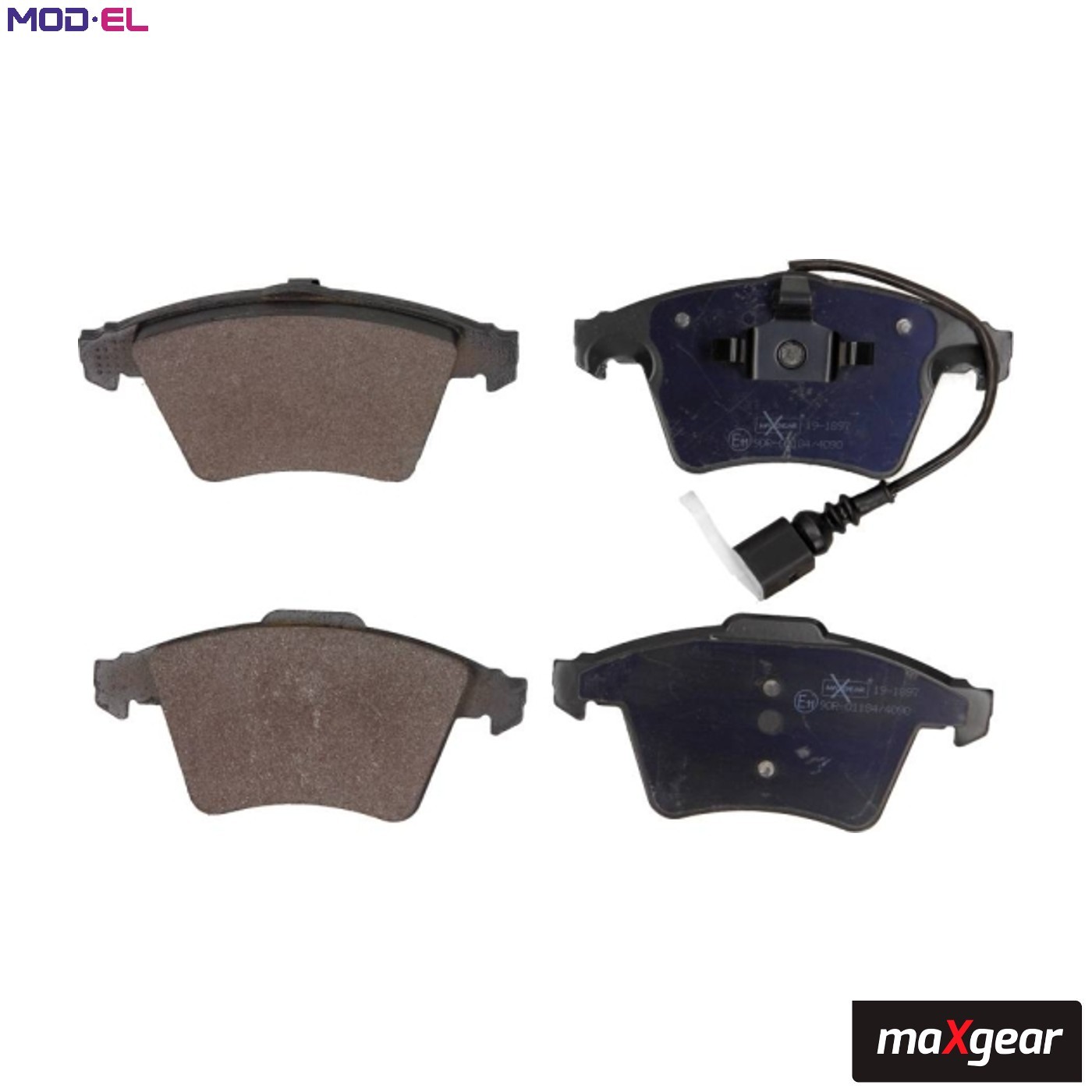 BRAKE PAD SET DISC BRAKE 19-1897 FOR VW CARAVELLE/TRANSPORTER/Bus/Mk/KOMBI/VI