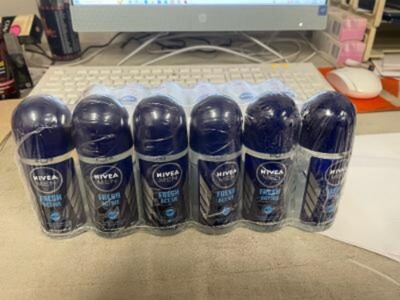 6 X Roll On NIVEA Men Deodorant, Fresh Active Original, 50 ml F/S HARD TO FIND