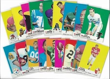 1969 Topps Football   Singles  Complete Your Set  VG*EX*NM   Free Shipping