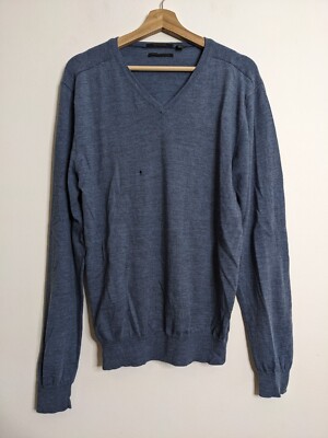 Country Road Jumper Mens Large Australian Merino Wool Sweater