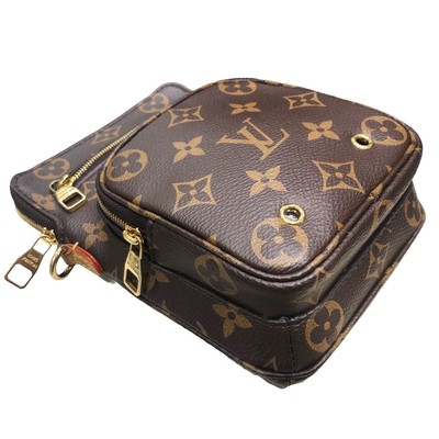 LOUIS VUITTON Utility Crossbody M80746 Monogram Shoulder Bag 