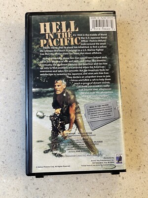 Hell In The Pacific - VHS - Lee Marvin - Toshiro Mifune