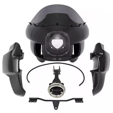 Front Fairing/Lower Leg Fairing/Headlight For Harley Dyna Low Rider Wide Glide