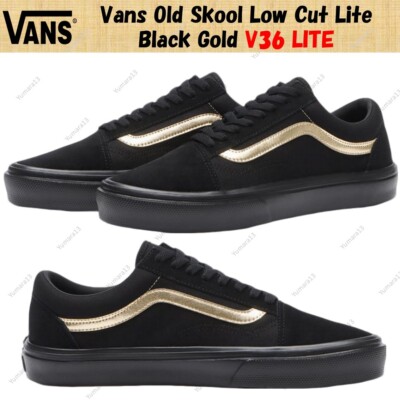 Vans Old Skool Low Cut Lite Black Gold V36 LITE Herren Gr.