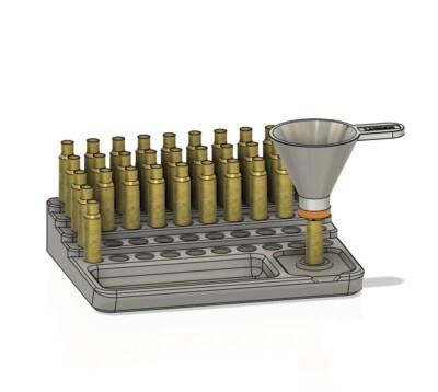 22 ARC  Reloading Bullet Tray Blocks Stepped Bleacher Type 460 Holds 50 RMD3D