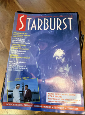 STARBURST MAGAZIN 1987 105 ALIENS DOCTOR WHO STAR TREK LITTLE SHOP OF HORRORS