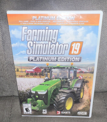 Farming Simulator 19 Platinum Edition Maximum Games- PC {Physical, Full Game} 