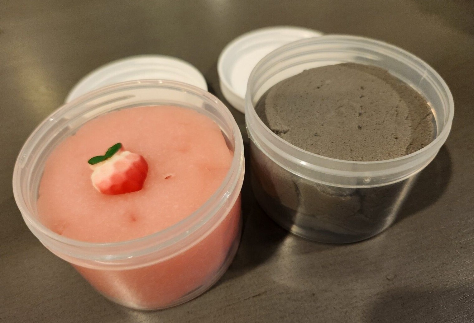 Dope Slimes Slime 2 Pack - Cookies & Cream Ice Cream Cake + Lychee Shaved Ice