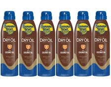 Banana Boat UltraMist Deep Tanning Dry Oil - SPF 8 Pack of 6 