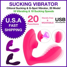 Vibrador y Succi n Cl toris, Punto G Cl toris Estimulaci n Consolador, 20 Modos