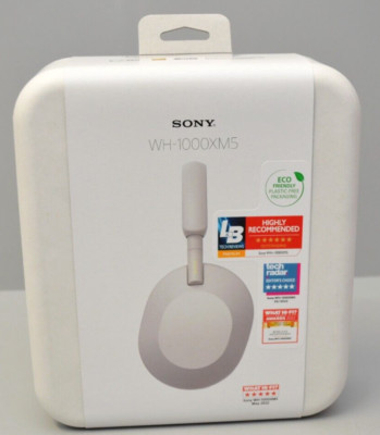 Sony WH-1000XM5 Kabellose Bluetooth Noise Cancelling Kopfhörer Headset Silber