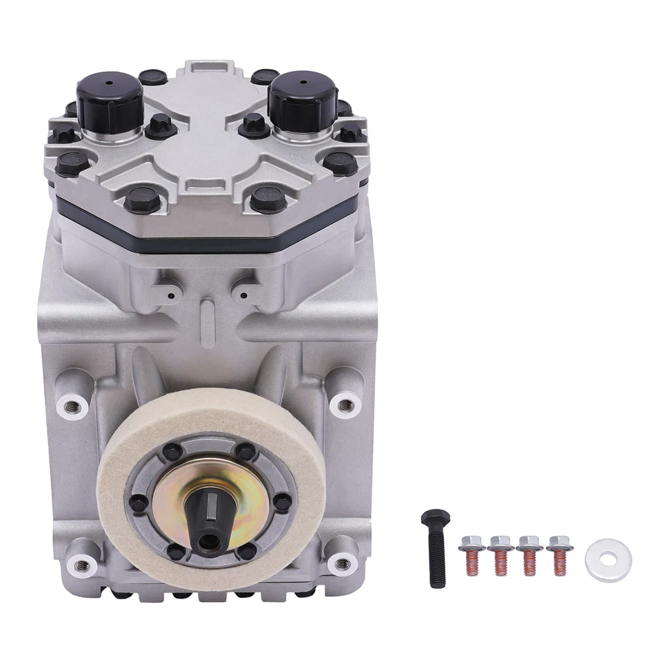 A/C AC Compressor York type fits Freightliner Peterbilt Kenworth ET210L-25150 Foto 3 de 4