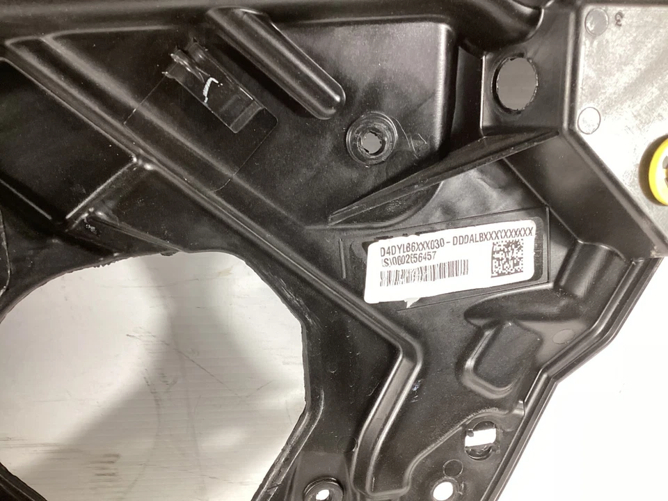 Regulador de ventana de puerta trasera derecha Dodge Charger 2011-2023 y placa portadora OEM. Foto 2 de 4