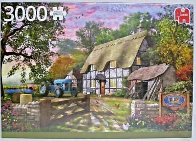 Jumbo 18870 Puzzle 3000 Teile  Das Farmhaus / Farmer´s Cottage english