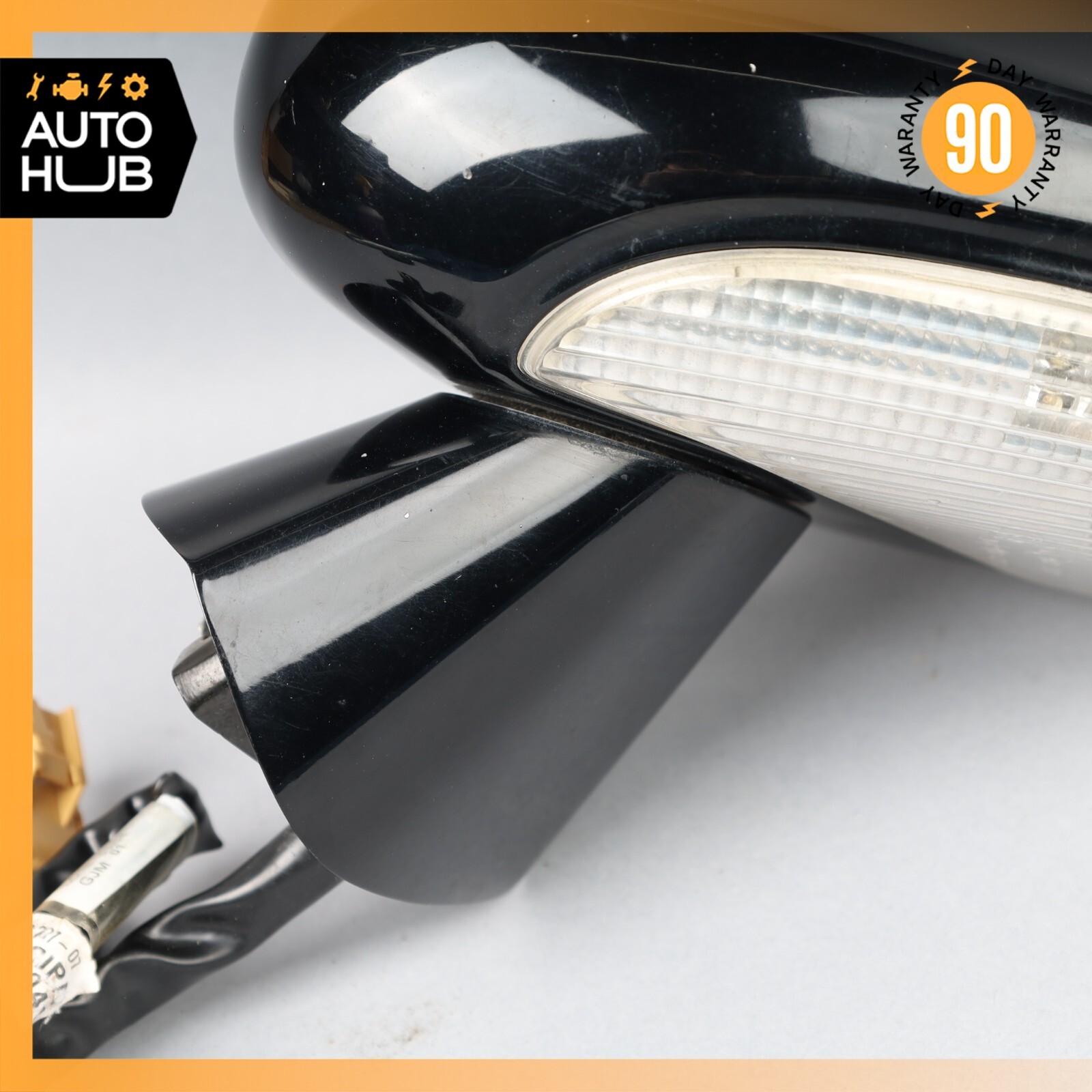 06-09 Bentley Continental Flying Spur Left Side Rear View Door Mirror OEM