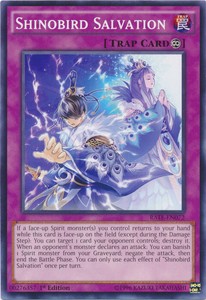 Shinobird Salvation - RATE-EN072 - Common - 1st Edition x3 - Near Mint