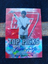 2020 Leaf Metal Draft #/2 Top Picks Red Crystals Nick Gonzales RC!!!!