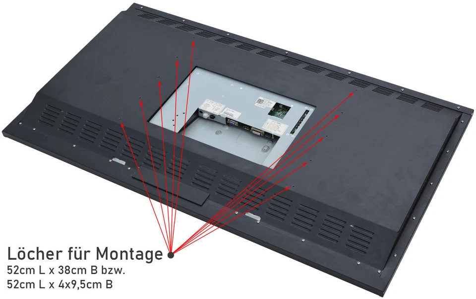 50in 50 " Novomatic Monitor 400550004 F TV Advertising Space Sicherheitkamera - Image 4 of 4