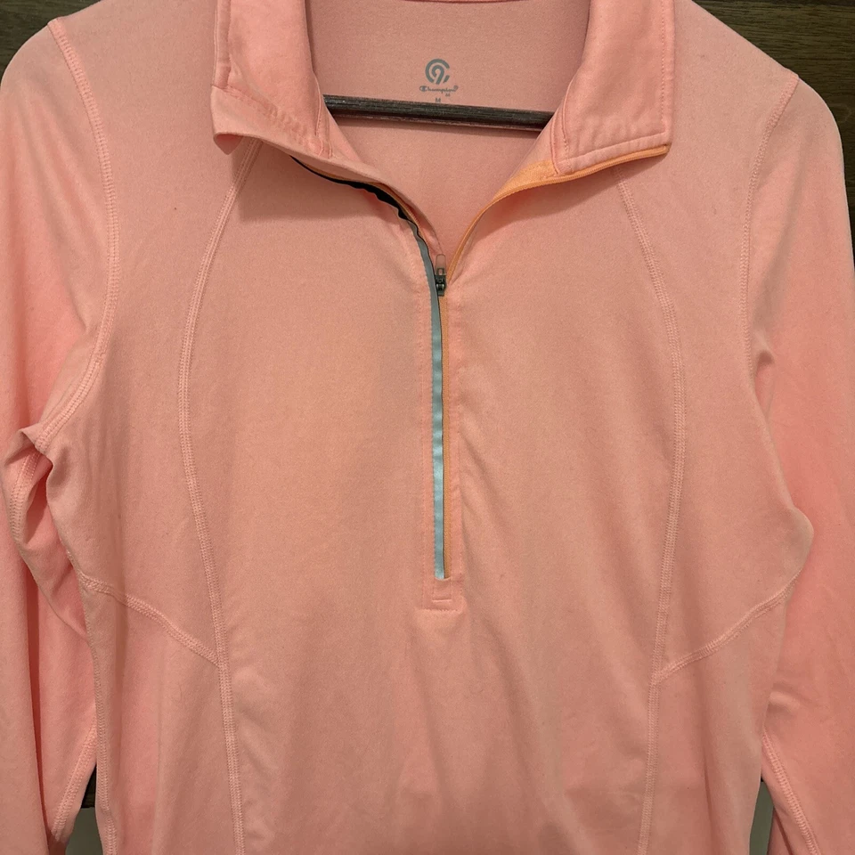 Champion Polyester Long Sleeve 1/4 Zip Up Woman’s - Image 2 of 4