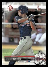 2017 Bowman #BP78 Abrahan Gutierrez Prospects